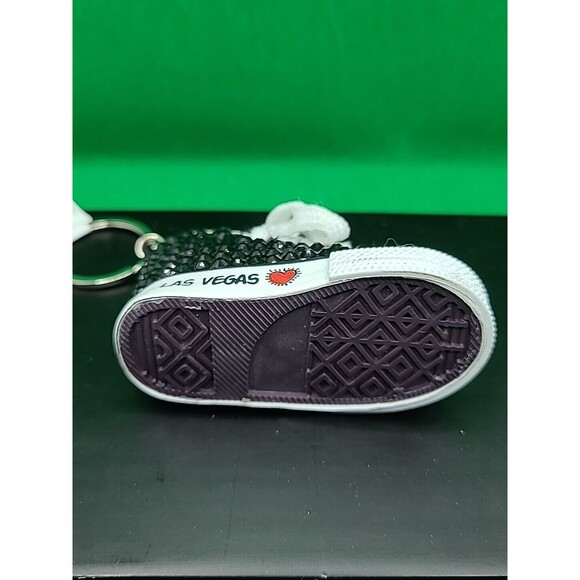 Las Vegas Rhinestone Shoe Souvenir Keychain - Picture 6 of 7